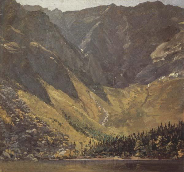 Frederic E.Church Great Basin,Mount Katahdin,Maine Norge oil painting art